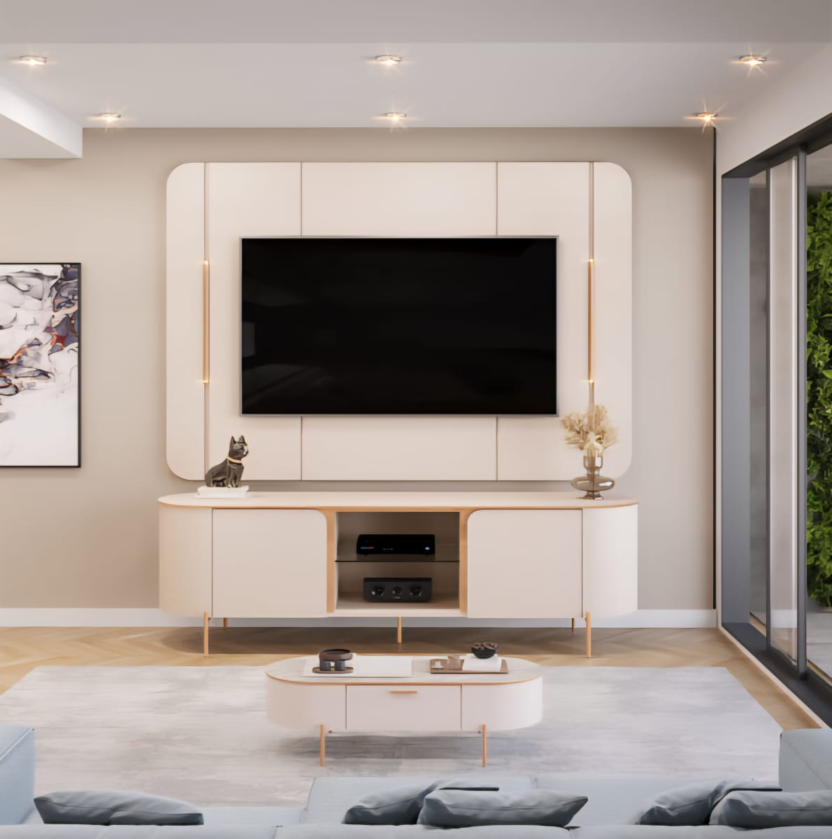 RACK Y PANEL ADL 65"