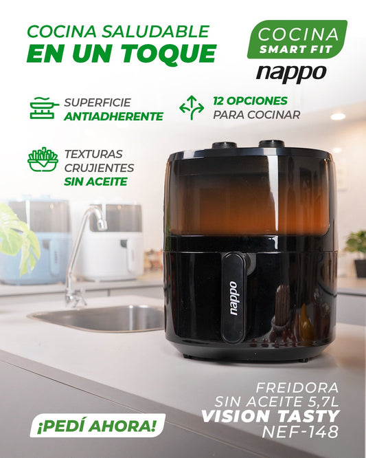 Freidora sin aceite 5,7 litros