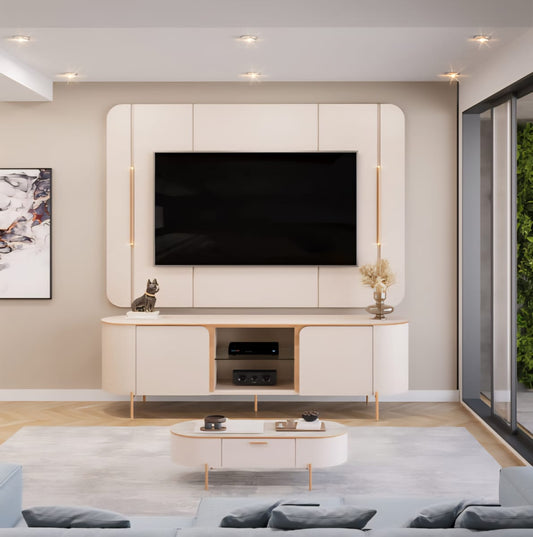 RACK Y PANEL ADL 65" - Azeta Muebles